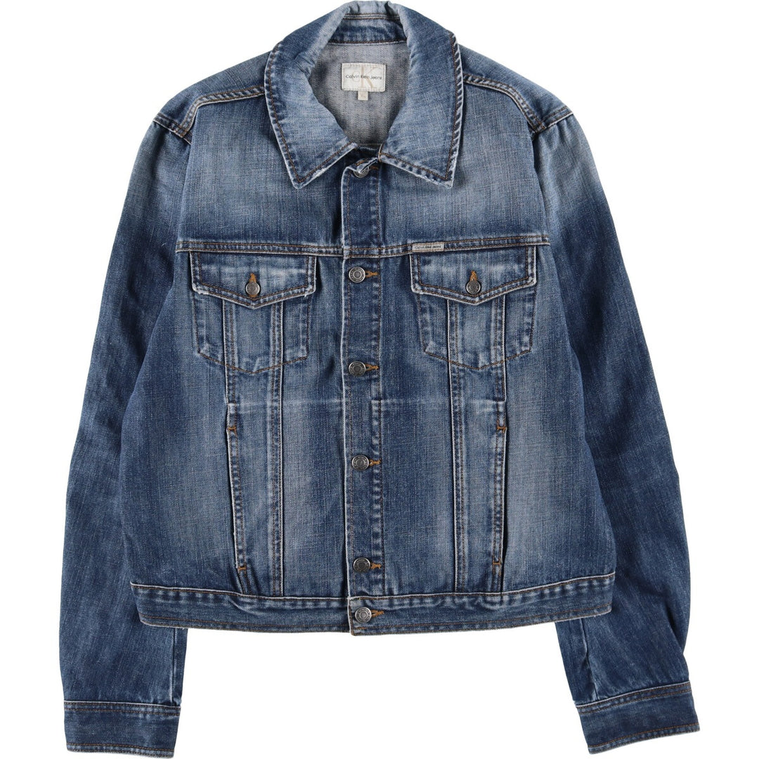 90s~00'S Calvin Klein JEANS denim jacket G-jacket Men's XL equivalent /eaa498373