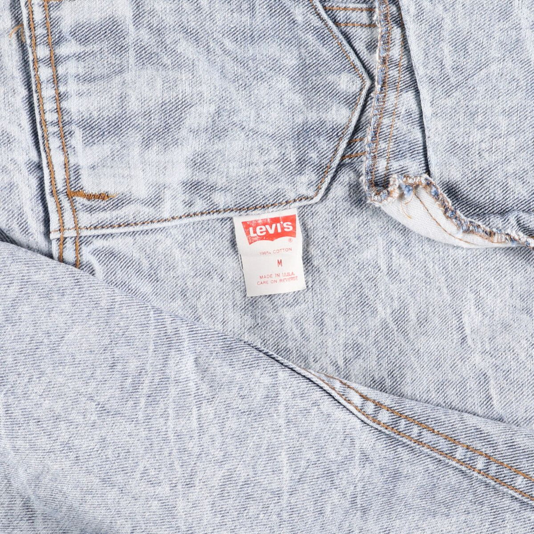 80'S Levi's 70507-0219 Chemical Wash Denim Jacket, Jean Jacket, Made in USA, Men's M, Vintage /eaa498379