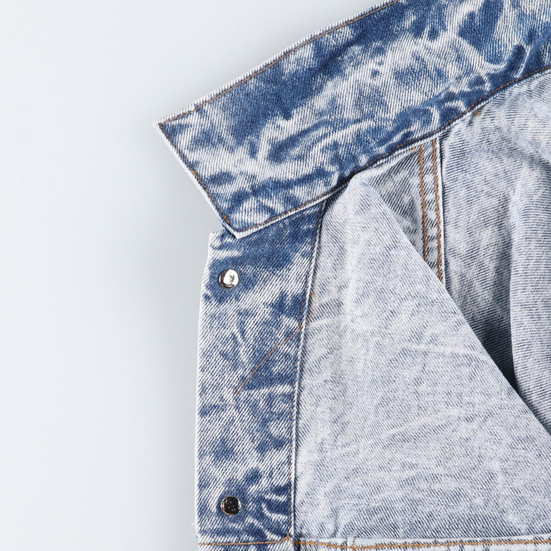 80'S Levi's 70507-0219 Chemical Wash Denim Jacket, Jean Jacket, Made in USA, Men's M, Vintage /eaa498379