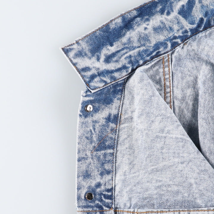 80'S Levi's 70507-0219 Chemical Wash Denim Jacket, Jean Jacket, Made in USA, Men's M, Vintage /eaa498379