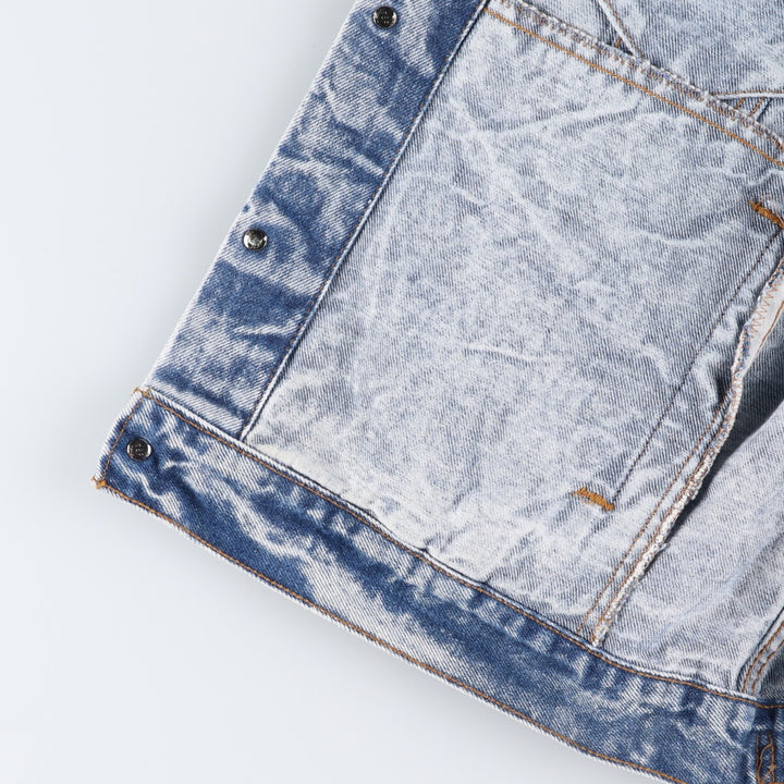 80'S Levi's 70507-0219 Chemical Wash Denim Jacket, Jean Jacket, Made in USA, Men's M, Vintage /eaa498379