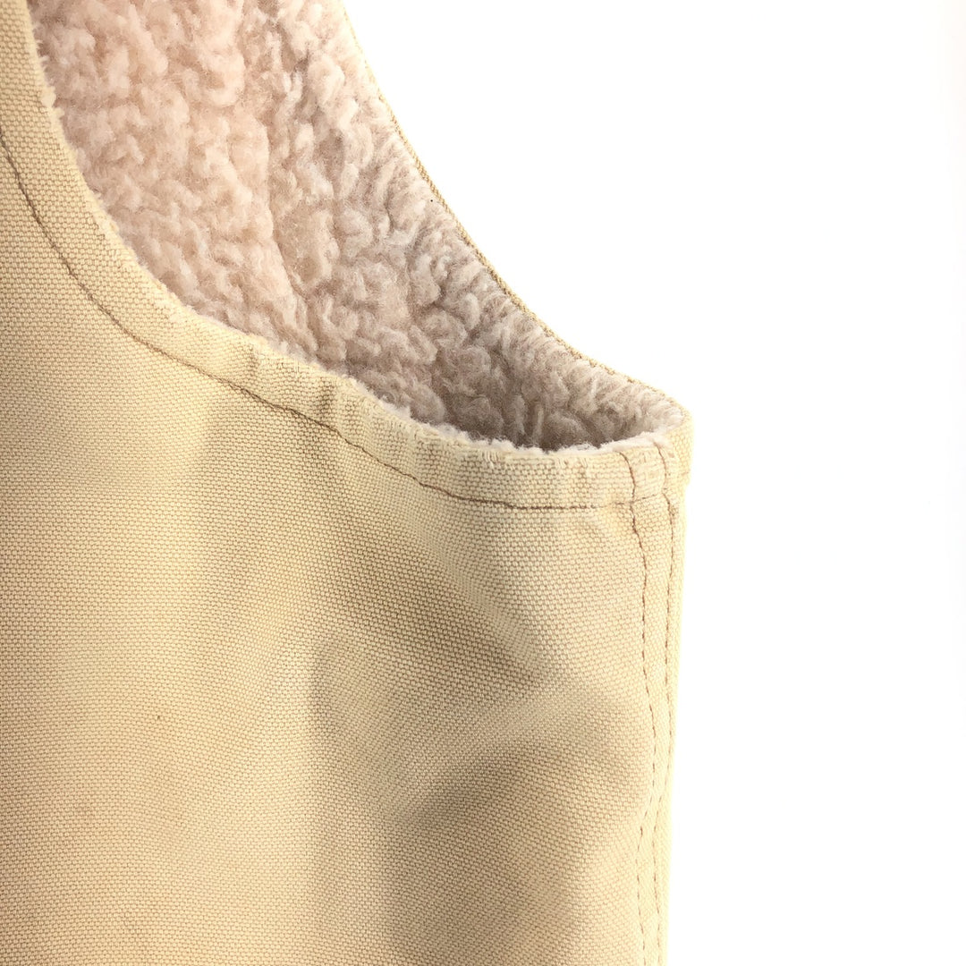 Carhartt Duck Vest, Made in USA, Men's Size M unclear Beige type Vintage Second Hand