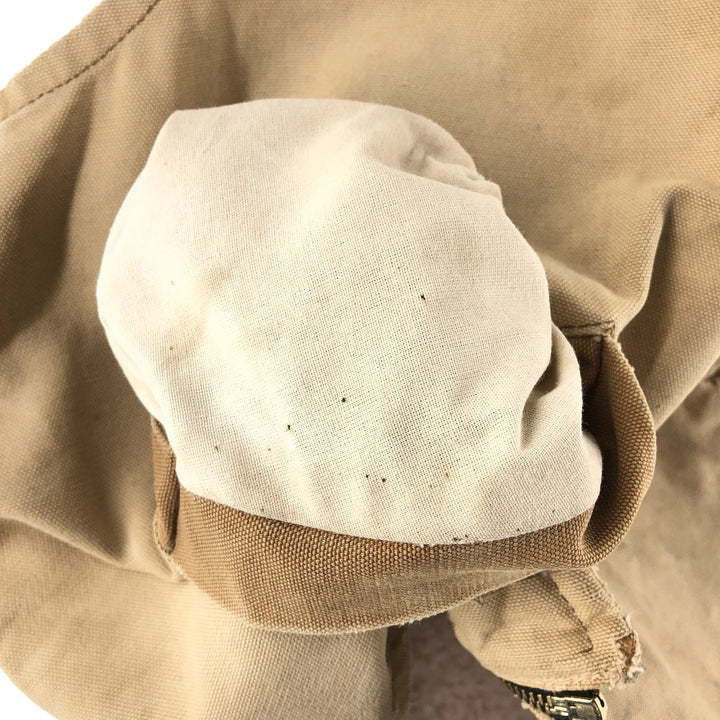 Carhartt Duck Vest, Made in USA, Men's Size M unclear Beige type Vintage Second Hand