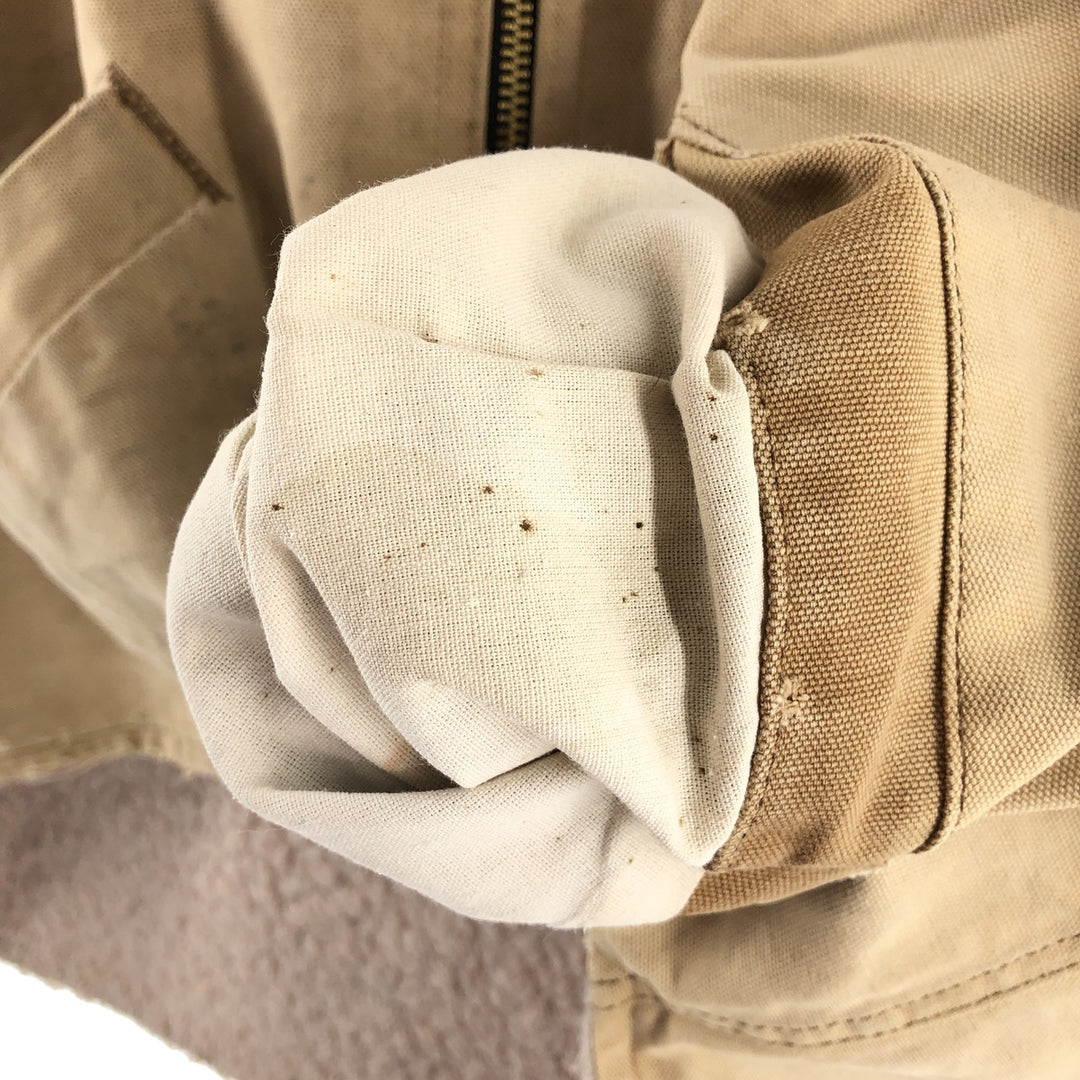 Carhartt Duck Vest, Made in USA, Men's Size M unclear Beige type Vintage Second Hand