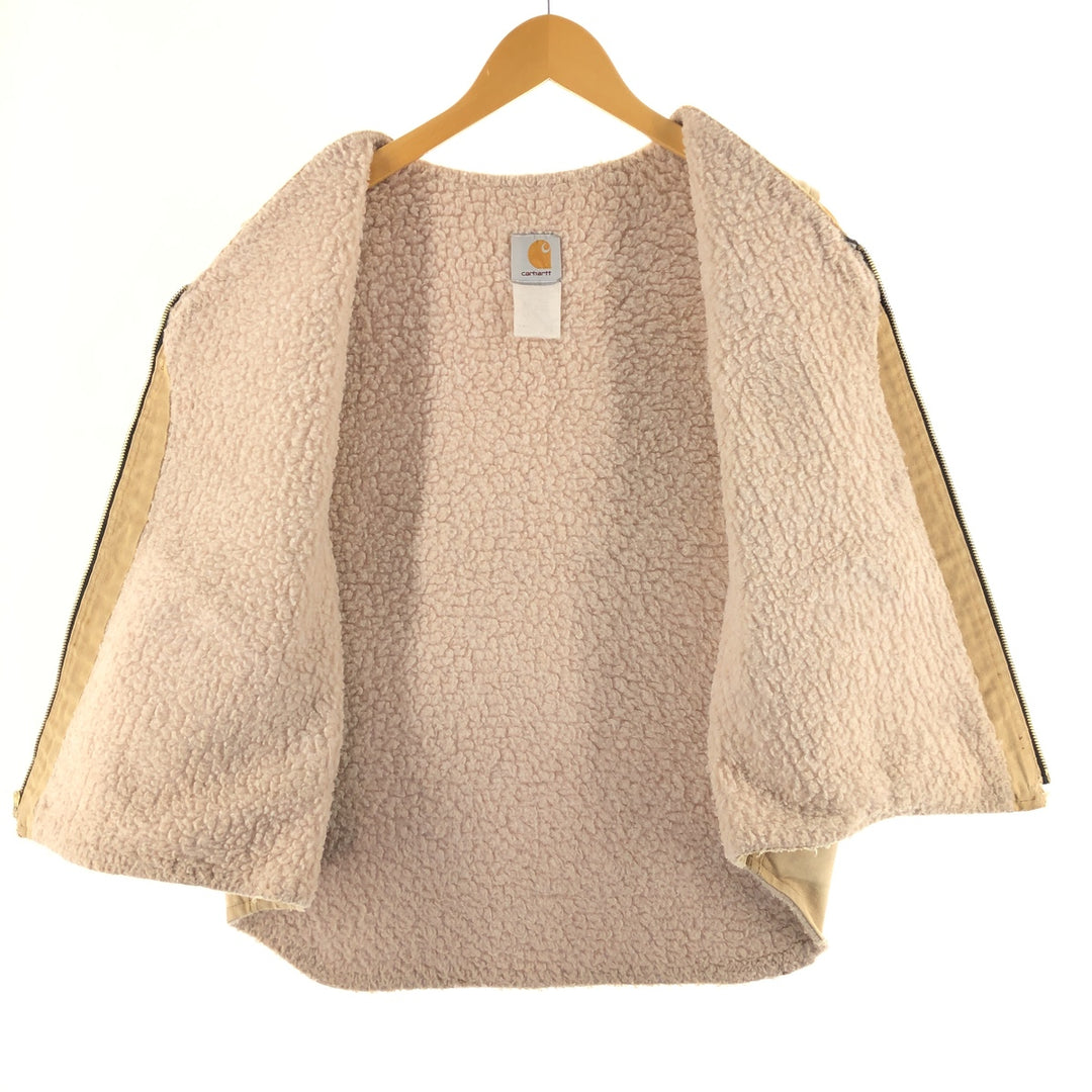 Carhartt Duck Vest, Made in USA, Men's Size M unclear Beige type Vintage Second Hand