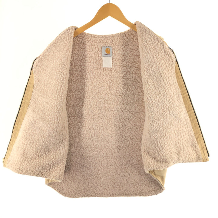 Carhartt Duck Vest, Made in USA, Men's Size M unclear Beige type Vintage Second Hand