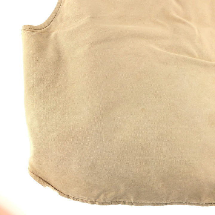 Carhartt Duck Vest, Made in USA, Men's Size M unclear Beige type Vintage Second Hand