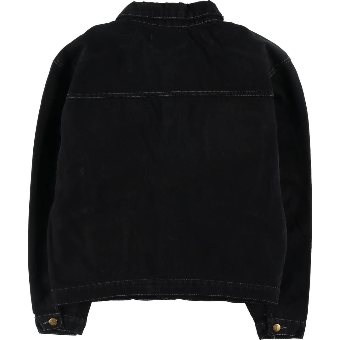 ROMANO Black Denim Jacket, Jean Jacket, Made in Italy, Men's L Size, Vintage /eaa498456