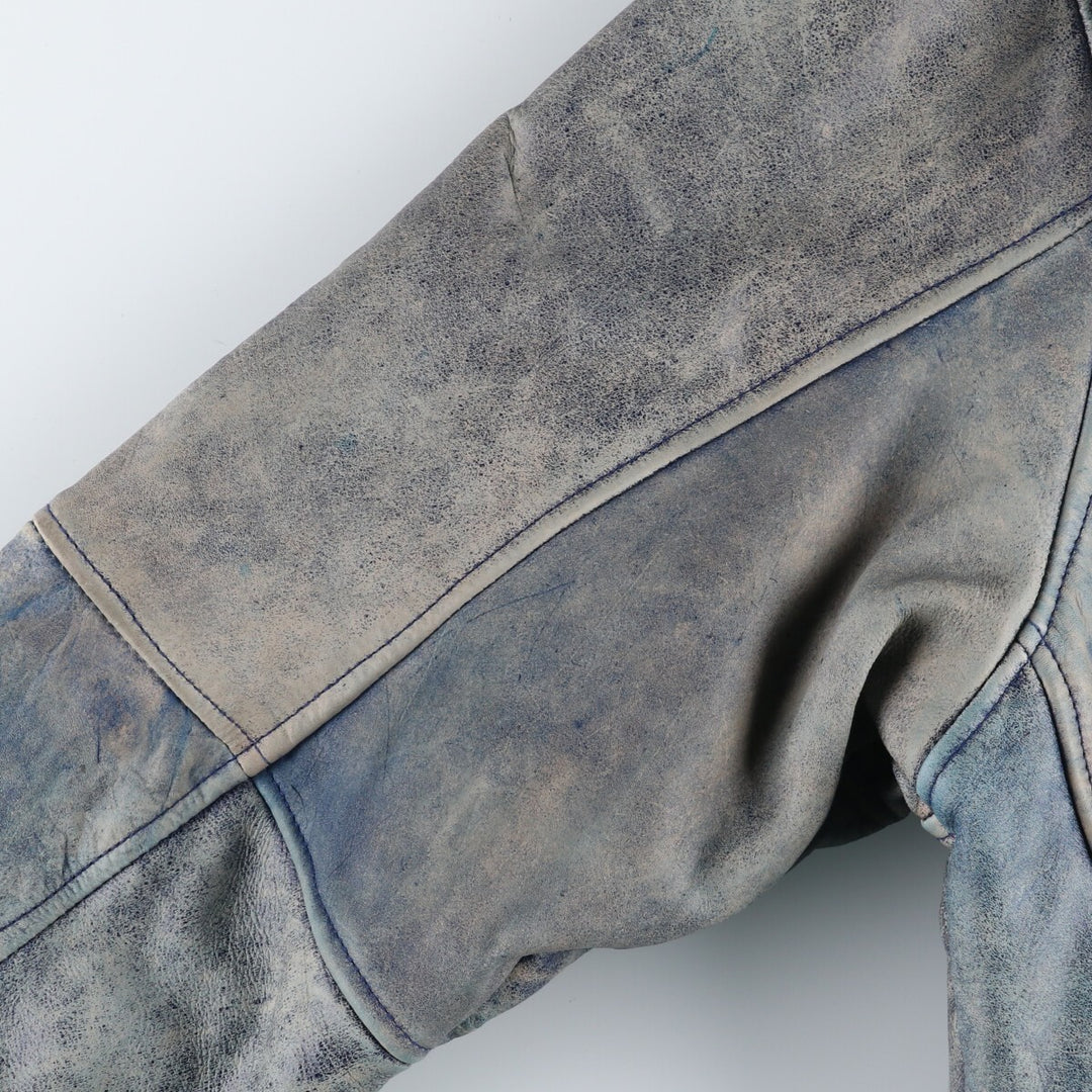 LEATHER COLLECTION Padded leather blouson Men's size L /eaa498510