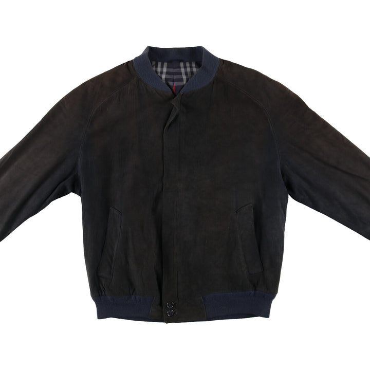 Burberry's suede leather blouson made in England, men's XL size / eaa498542