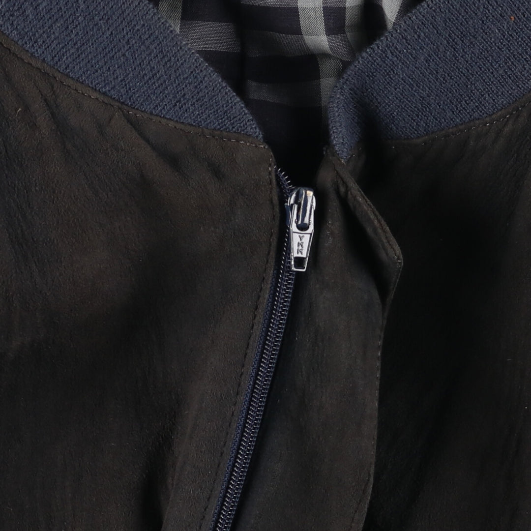 Burberry's suede leather blouson made in England, men's XL size / eaa498542