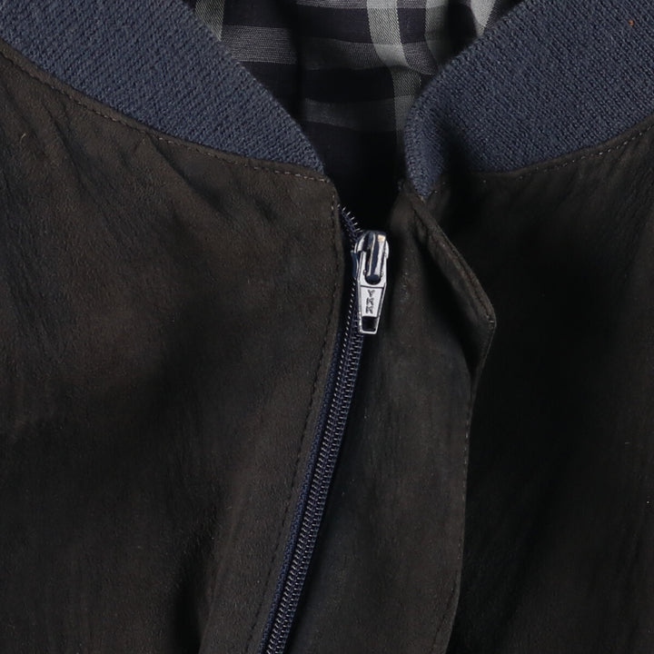 Burberry's suede leather blouson made in England, men's XL size / eaa498542