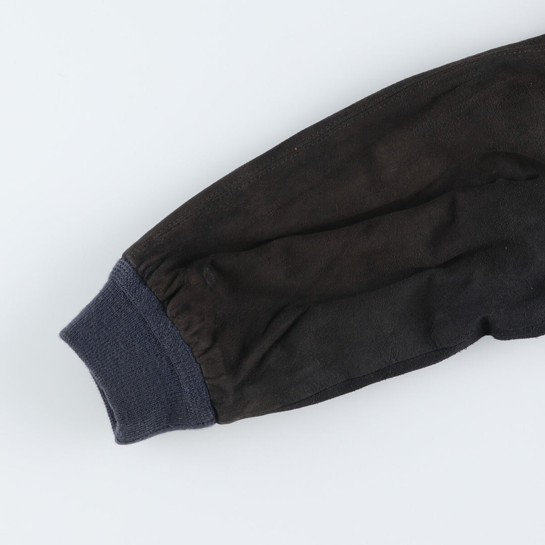 Burberry's suede leather blouson made in England, men's XL size / eaa498542