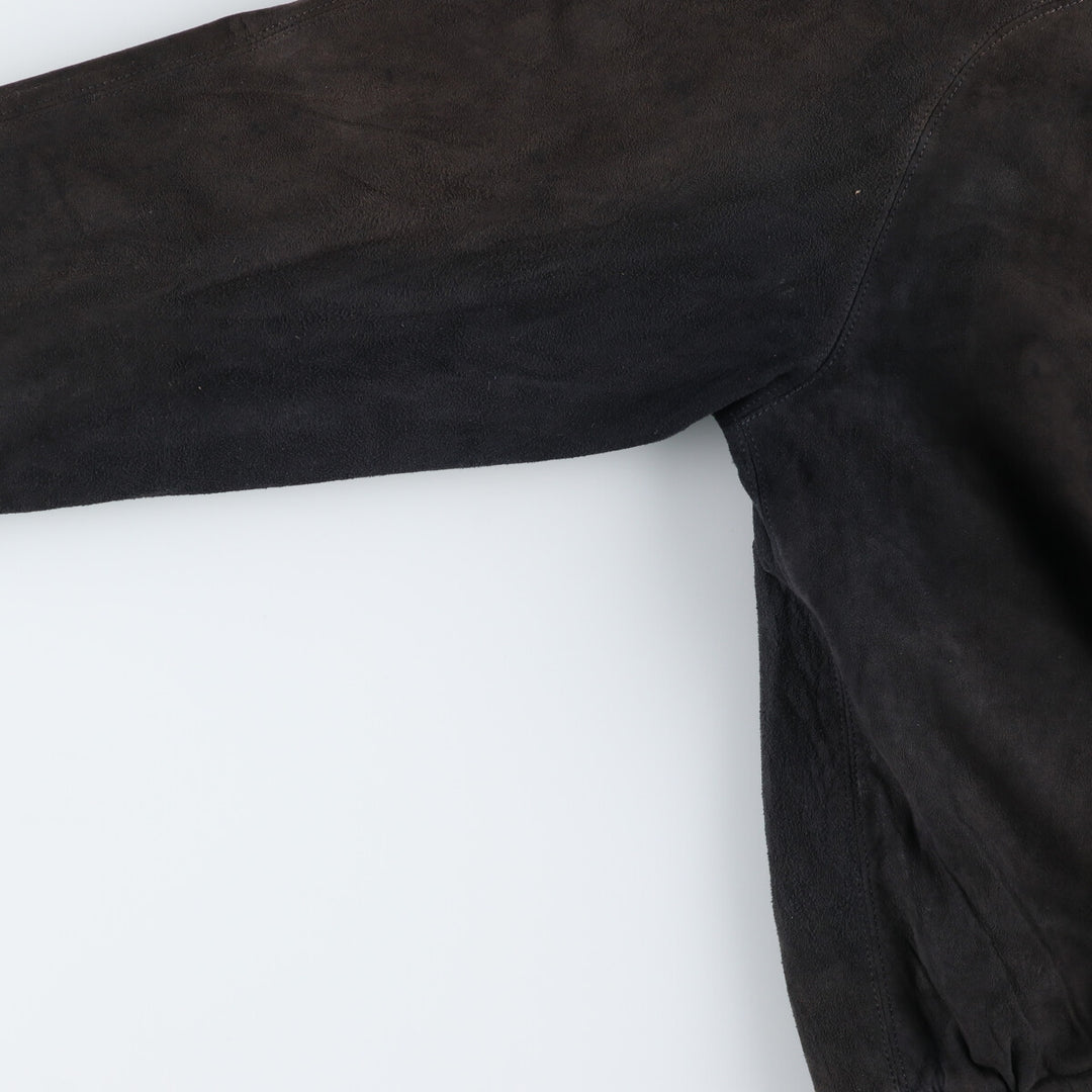 Burberry's suede leather blouson made in England, men's XL size / eaa498542