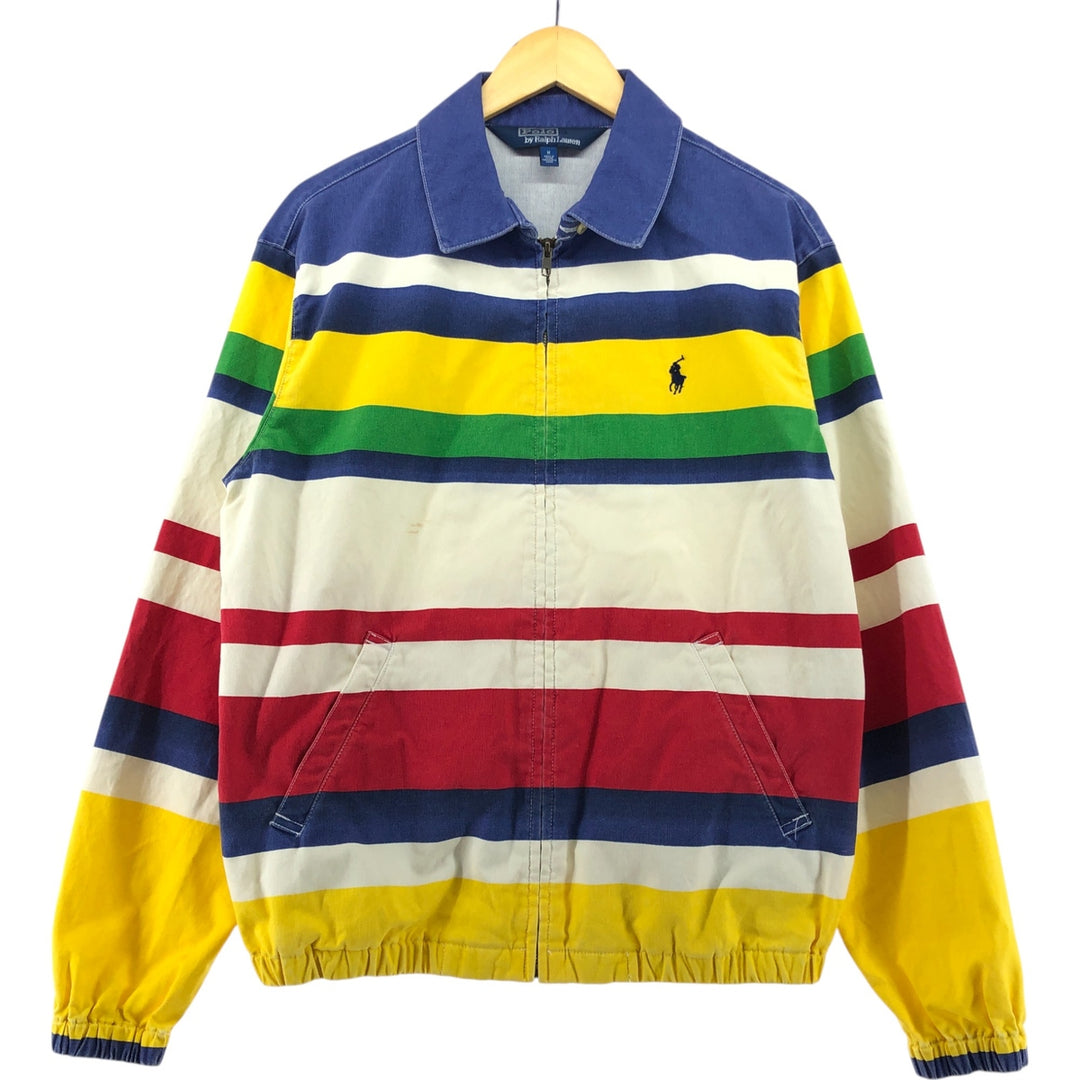 Ralph Lauren POLO by Ralph Lauren Multi-border Swing Top Sports Jacket Men's M size / eaa498551