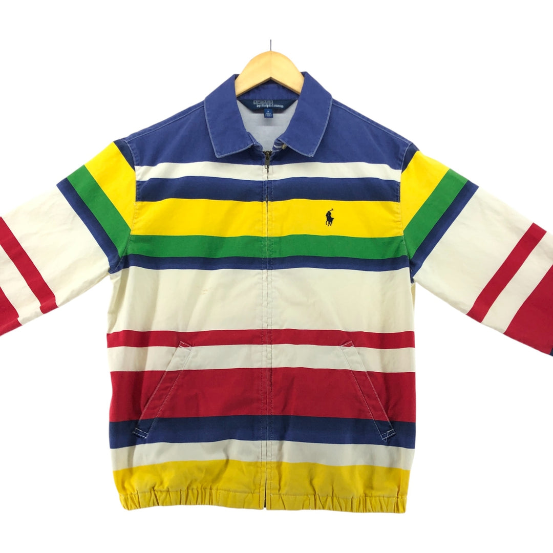 Ralph Lauren POLO by Ralph Lauren Multi-border Swing Top Sports Jacket Men's M size / eaa498551