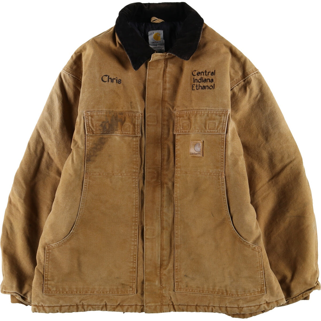 Carhartt Traditional Coat Duck Work Jacket Men's XL equivalent / eaa498590