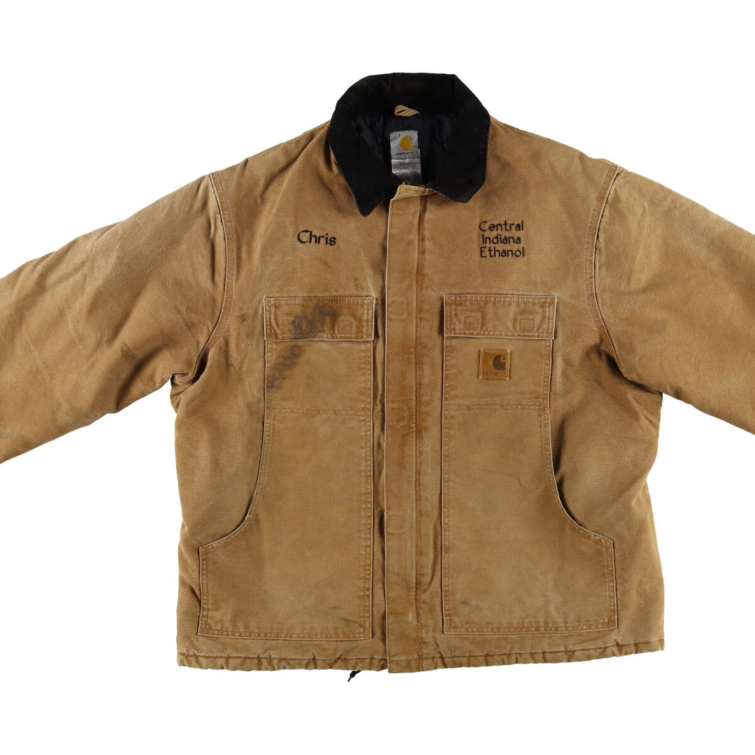 Carhartt Traditional Coat Duck Work Jacket Men's XL equivalent / eaa498590