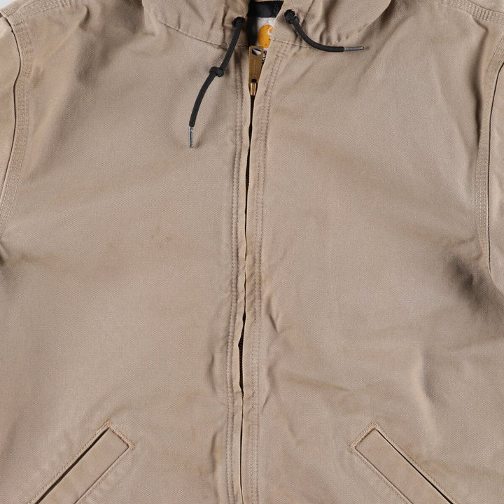 Carhartt Duck Full Zip Hoodie Men's M size / eaa498591