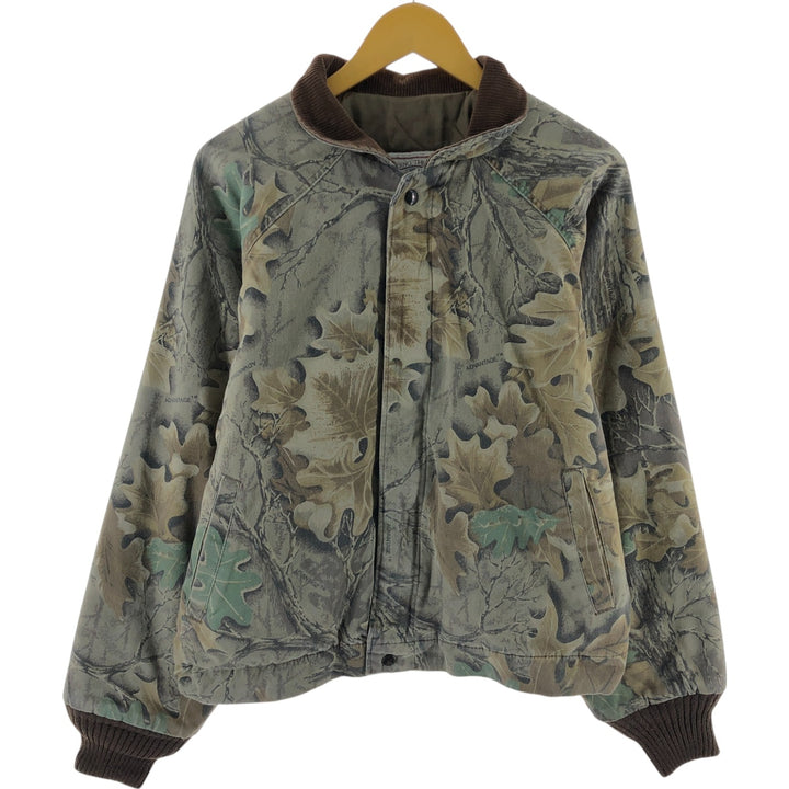 90'S WALLS Camouflage Pattern Real Tree Camo Padded Jacket Puffer Jacket Made in USA Men's L Size Vintage /eaa498595