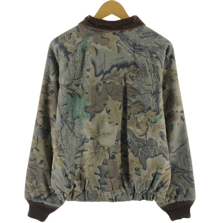 90'S WALLS Camouflage Pattern Real Tree Camo Padded Jacket Puffer Jacket Made in USA Men's L Size Vintage /eaa498595