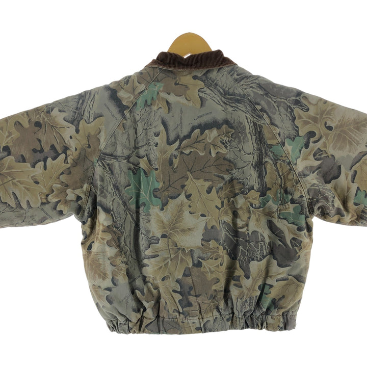 90'S WALLS Camouflage Pattern Real Tree Camo Padded Jacket Puffer Jacket Made in USA Men's L Size Vintage /eaa498595