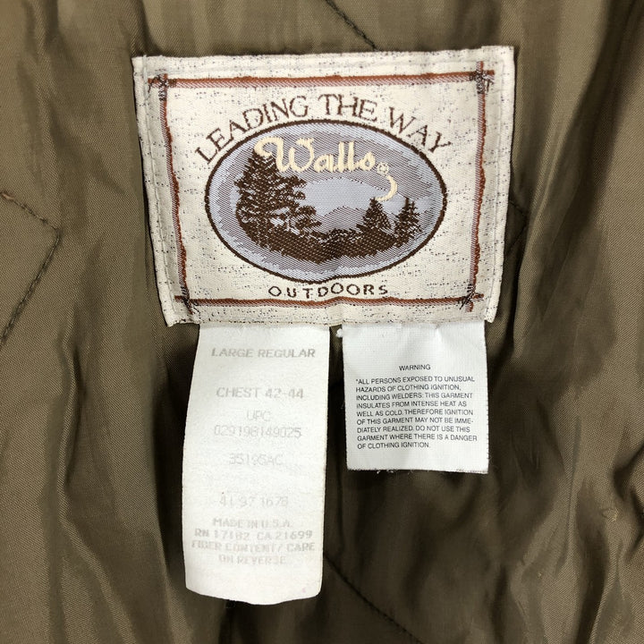 90'S WALLS Camouflage Pattern Real Tree Camo Padded Jacket Puffer Jacket Made in USA Men's L Size Vintage /eaa498595