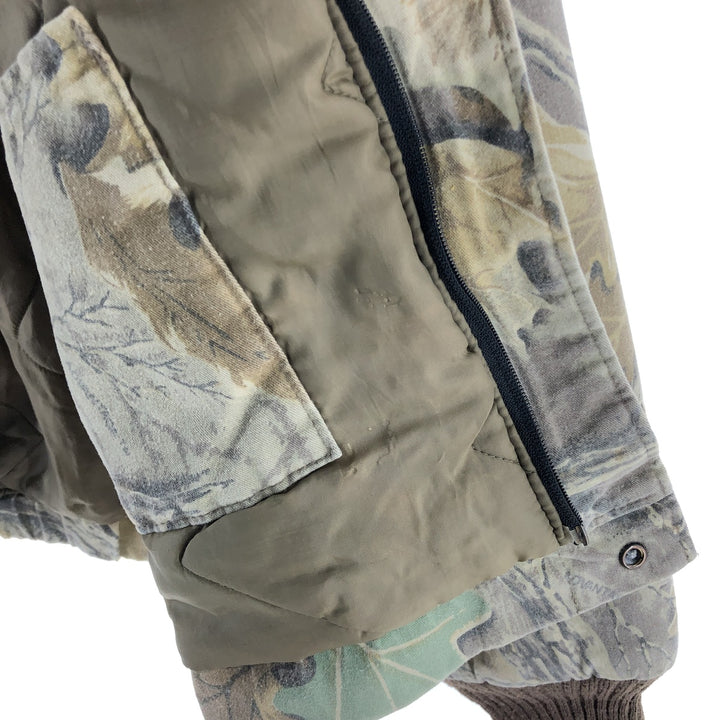 90'S WALLS Camouflage Pattern Real Tree Camo Padded Jacket Puffer Jacket Made in USA Men's L Size Vintage /eaa498595