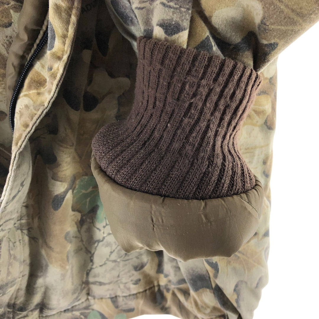 90'S WALLS Camouflage Pattern Real Tree Camo Padded Jacket Puffer Jacket Made in USA Men's L Size Vintage /eaa498595