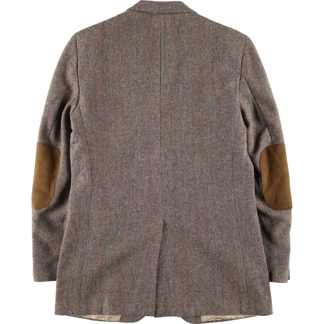 Stafford Hampshire Herringbone Wool Tailored Jacket Men's Size L /eaa498598