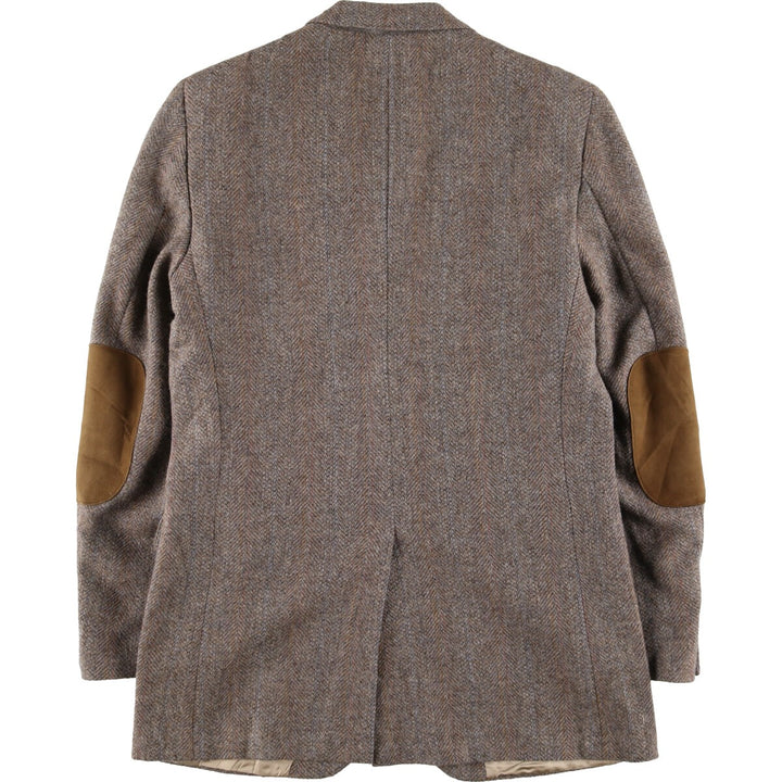 Stafford Hampshire Herringbone Wool Tailored Jacket Men's Size L /eaa498598