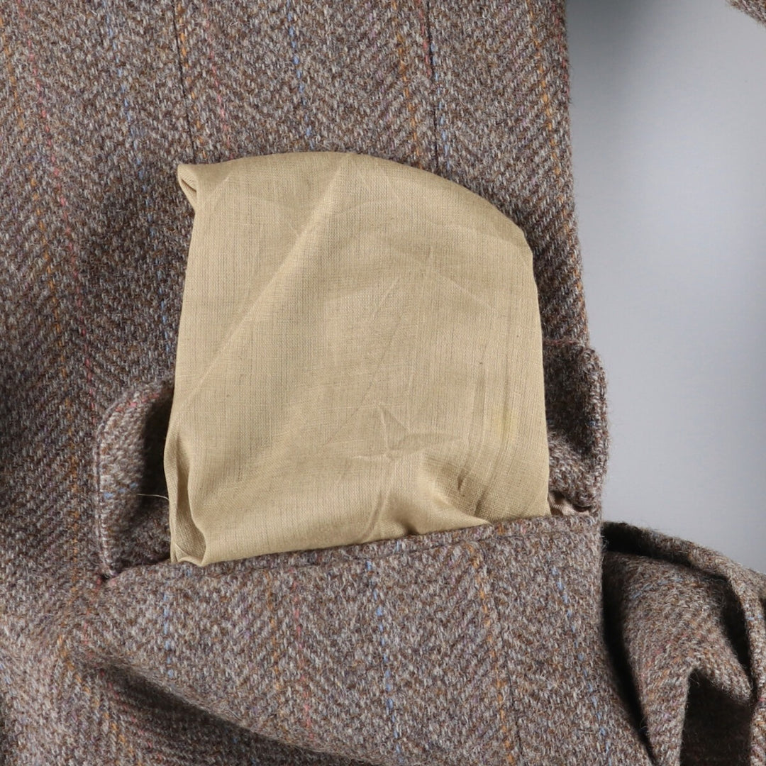 Stafford Hampshire Herringbone Wool Tailored Jacket Men's Size L /eaa498598