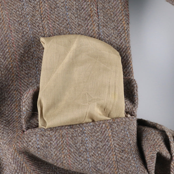 Stafford Hampshire Herringbone Wool Tailored Jacket Men's Size L /eaa498598