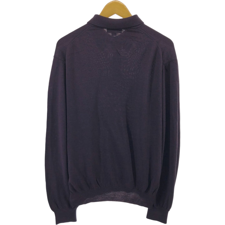 John W. Nordstrom Polo Knit Sweater Made in Italy Men's XL Size Vintage /eaa498645
