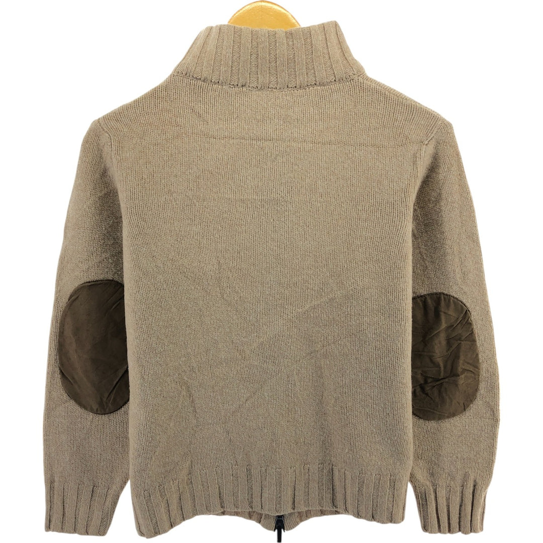 Burberry's BURBERRY LONDON wool knit full zip sweater made in Spain women's size S /eaa498670