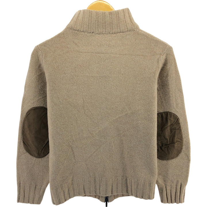 Burberry's BURBERRY LONDON wool knit full zip sweater made in Spain women's size S /eaa498670