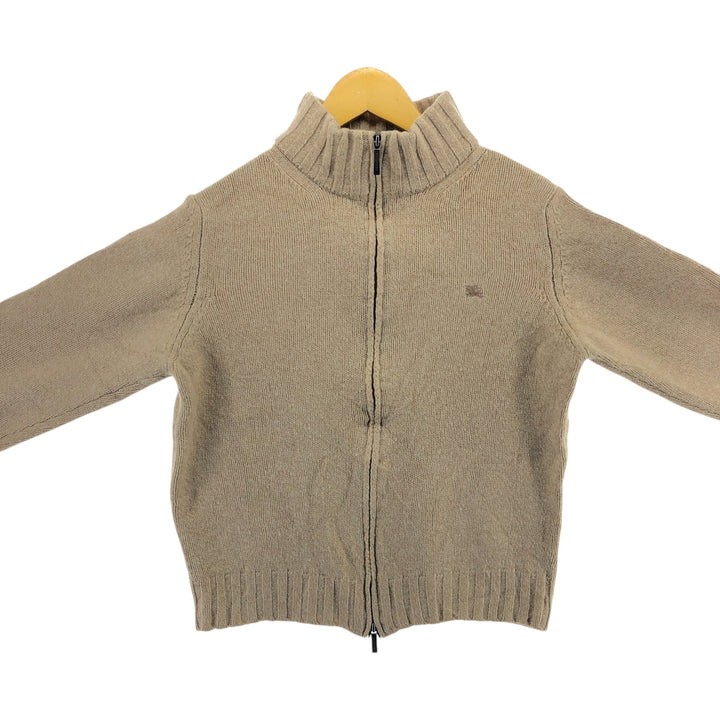 Burberry's BURBERRY LONDON wool knit full zip sweater made in Spain women's size S /eaa498670