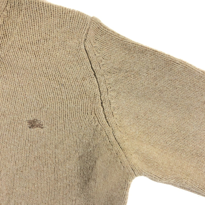 Burberry's BURBERRY LONDON wool knit full zip sweater made in Spain women's size S /eaa498670