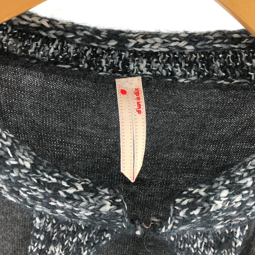 dun a dix Mohair blend wool knit cardigan, women's size S /eaa498679