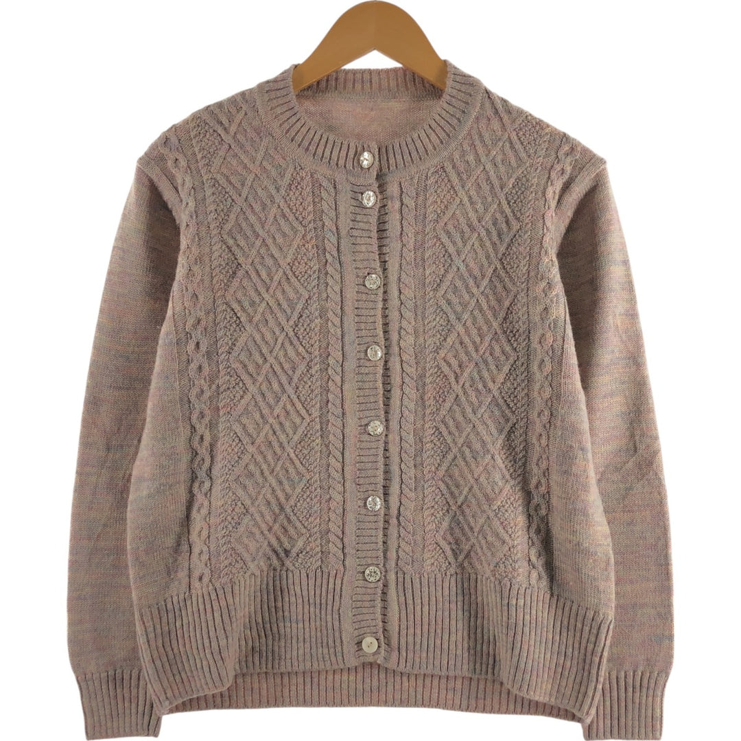 Wool knit cardigan, women's size M /eaa498680