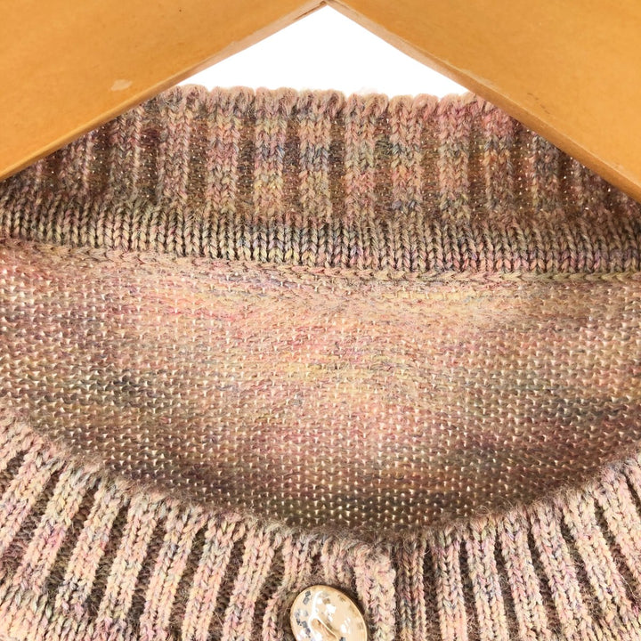 Wool knit cardigan, women's size M /eaa498680