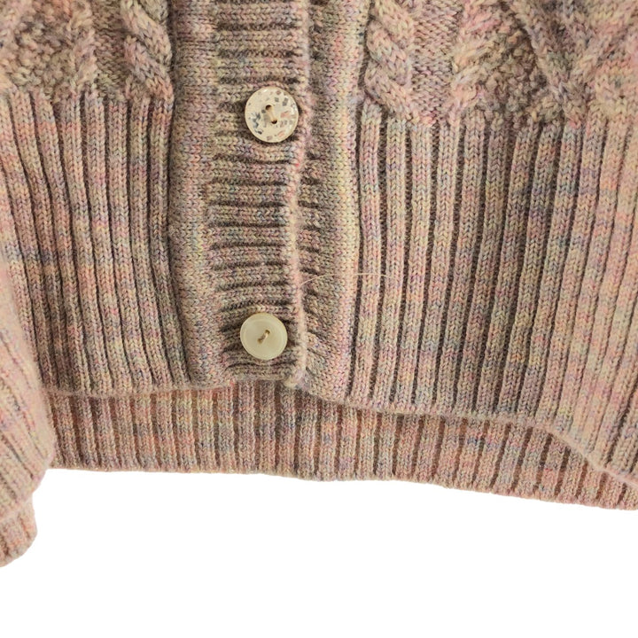Wool knit cardigan, women's size M /eaa498680