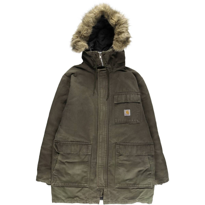 Carhartt Siberian Parka Duck Full Zip Parka Men's L size / eaa498701
