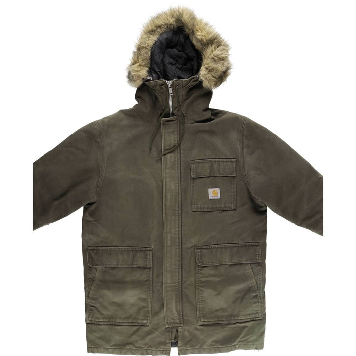 Carhartt Siberian Parka Duck Full Zip Parka Men's L size / eaa498701