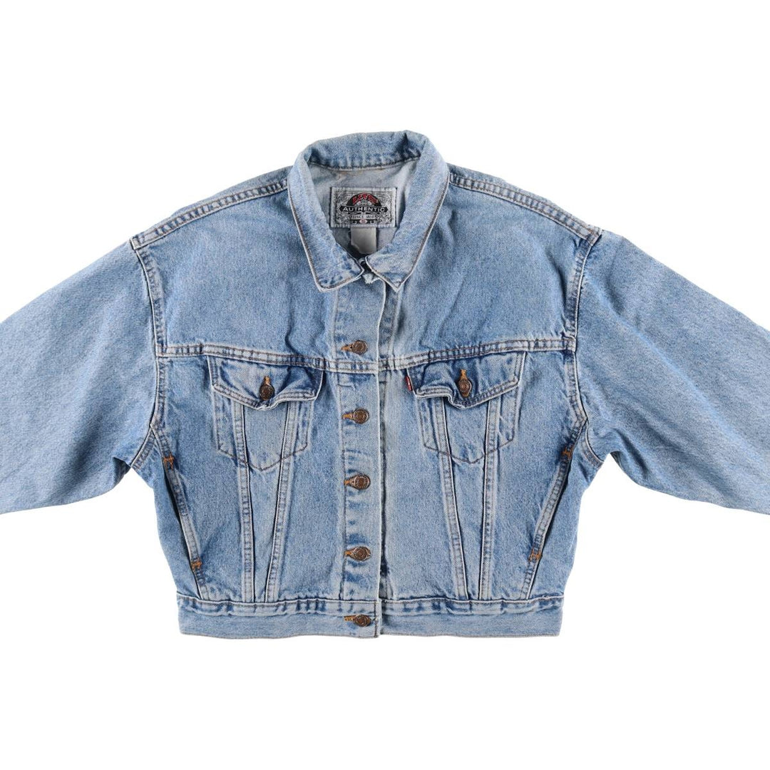 90'S Levi's AUTHENTIC denim jacket, denim jacket, women's size S, vintage / eaa498706