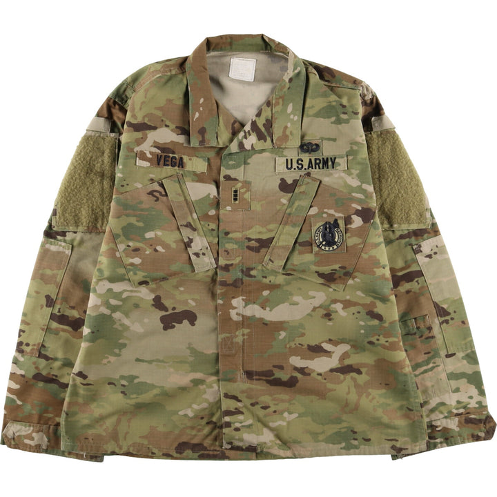 Genuine US Army USARMY Camouflage Pattern Multicam Camo Military Combat Jacket Made in USA LARGE-RGULAR Men's L equivalent /eaa498757