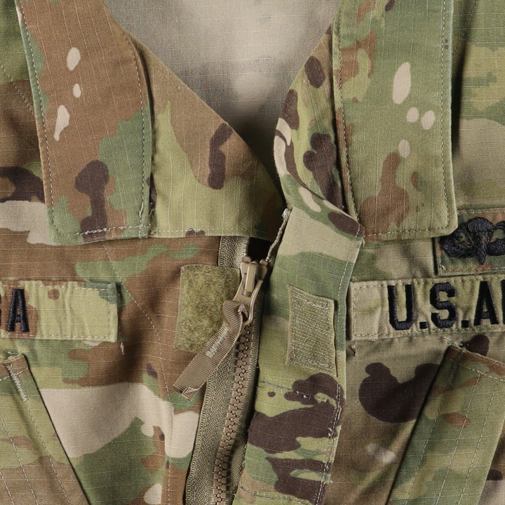 Genuine US Army USARMY Camouflage Pattern Multicam Camo Military Combat Jacket Made in USA LARGE-RGULAR Men's L equivalent /eaa498757