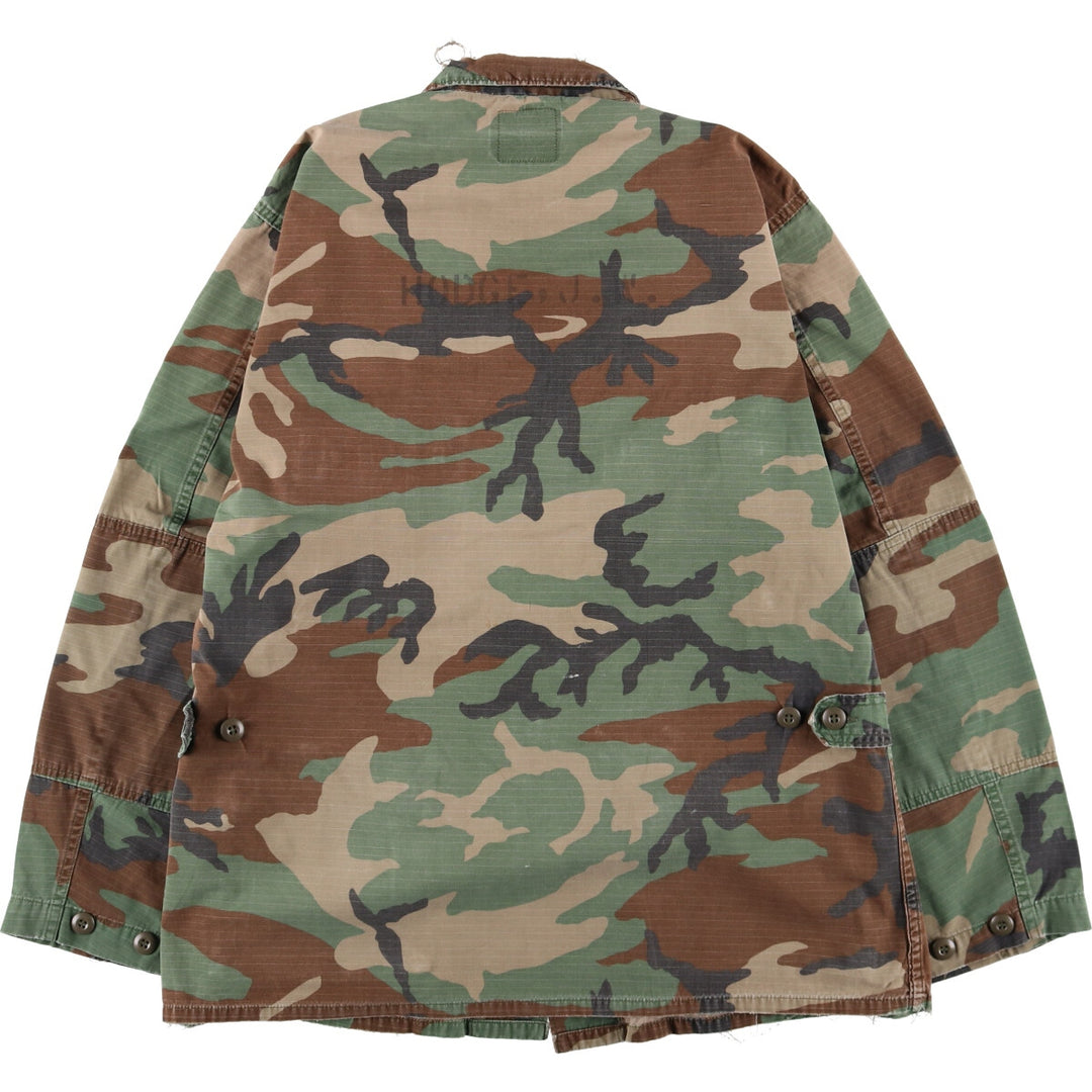 Genuine USMC military camouflage pattern woodland camo BDU military jacket made in USA LARGE-REGULAR equivalent to men's L /eaa498759