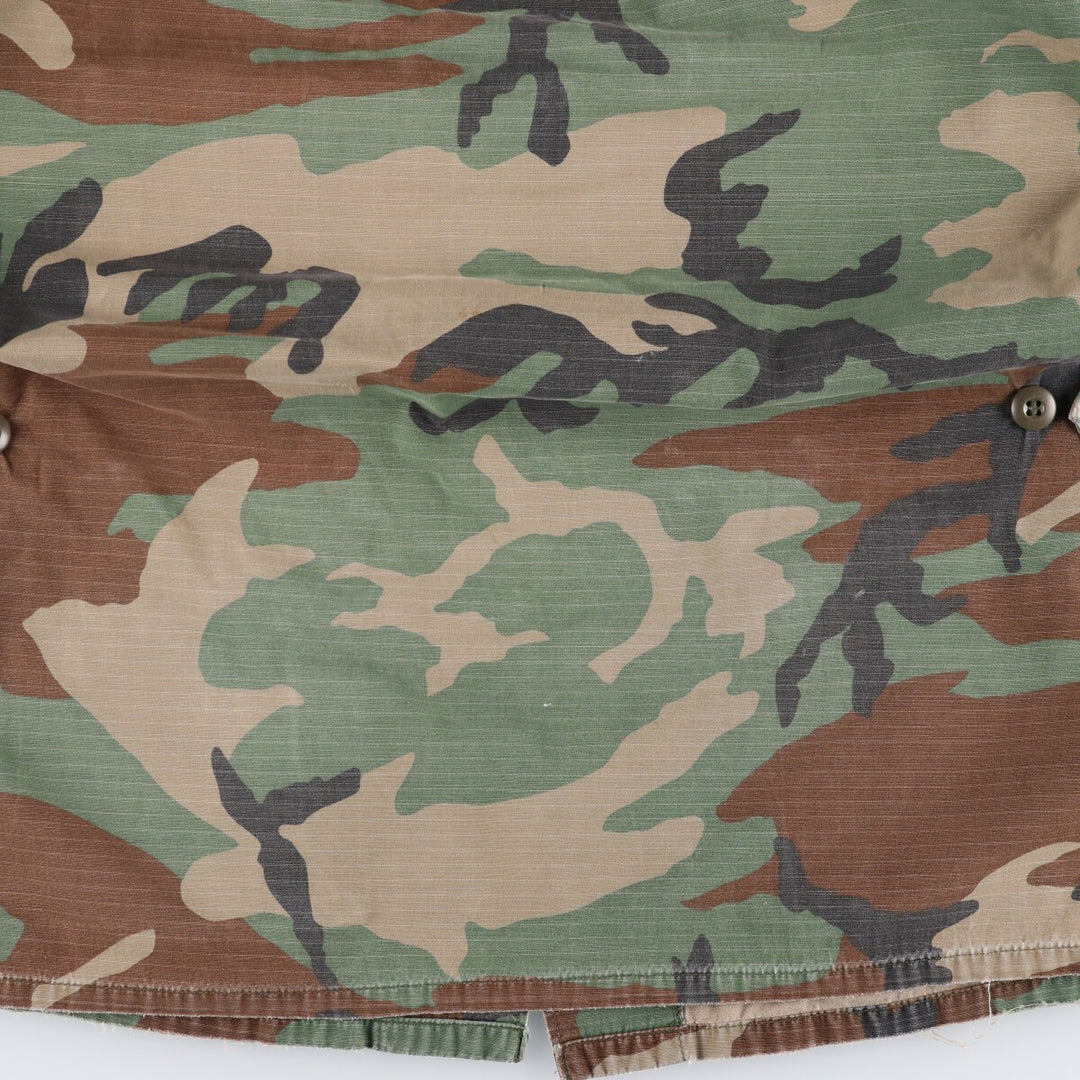 Genuine USMC military camouflage pattern woodland camo BDU military jacket made in USA LARGE-REGULAR equivalent to men's L /eaa498759