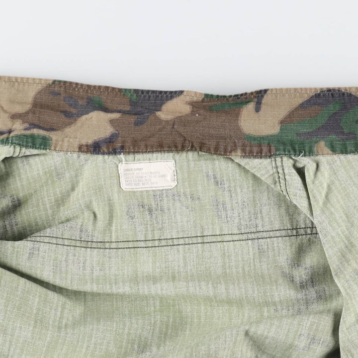 US Military Camouflage Pattern Woodland Camo BDU Military Jacket LARGE-SHORT Men's L equivalent /eaa498762